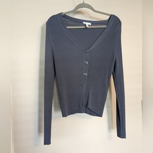 Blue henley top